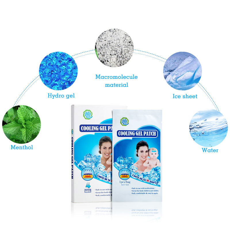Patch de gel rafraîchissant