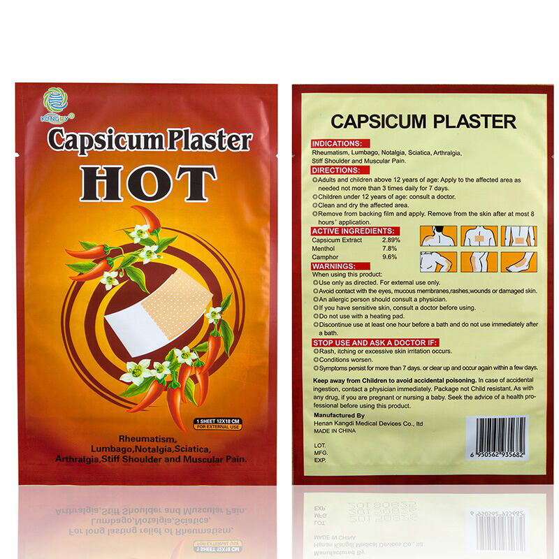 capsaicin patches OEM supplier