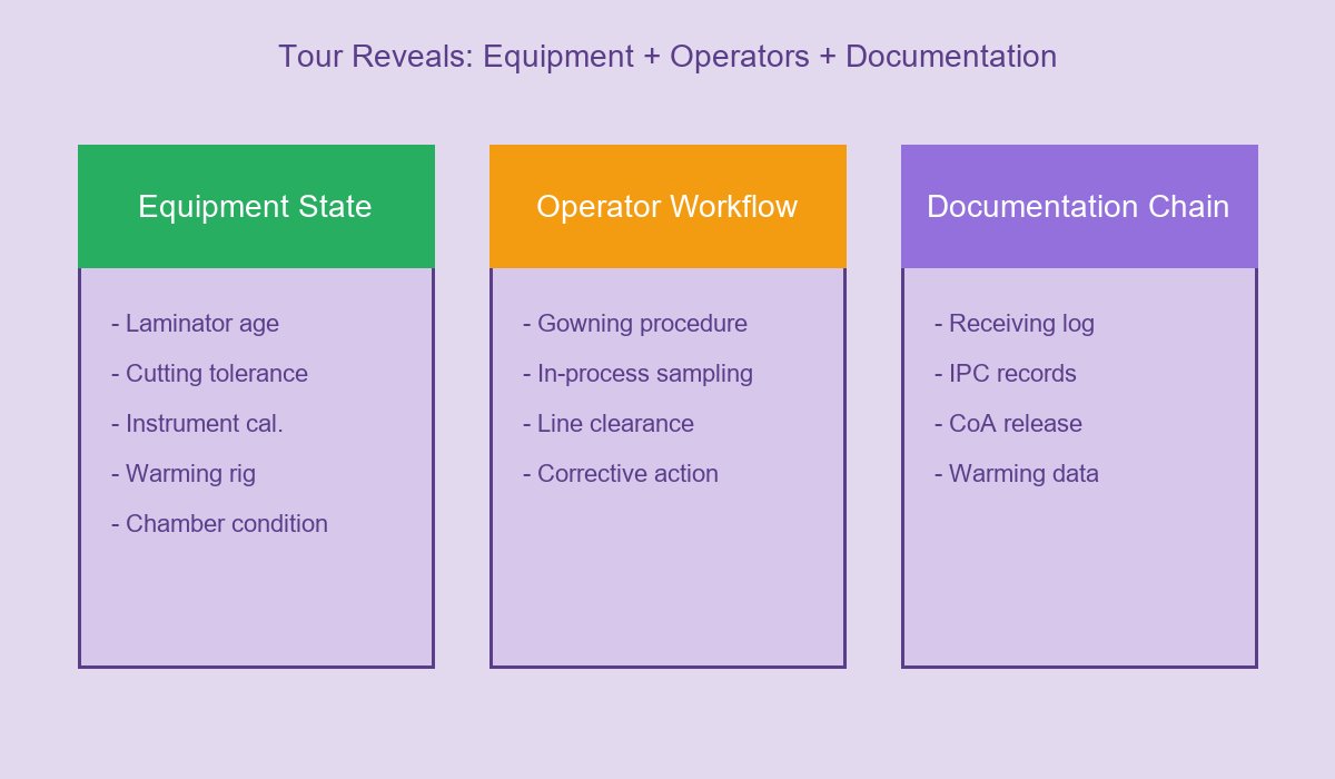 Tour Reveals Equipment Operators Documentation